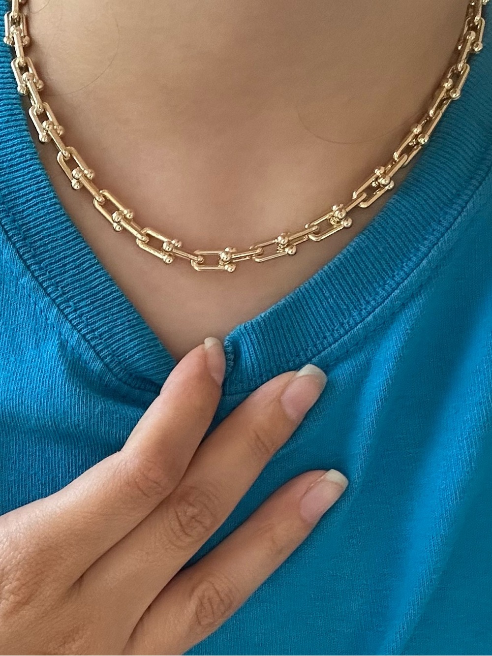 Gold Link Necklace
